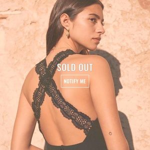 Sézane OMBELINE black dress, new with tags